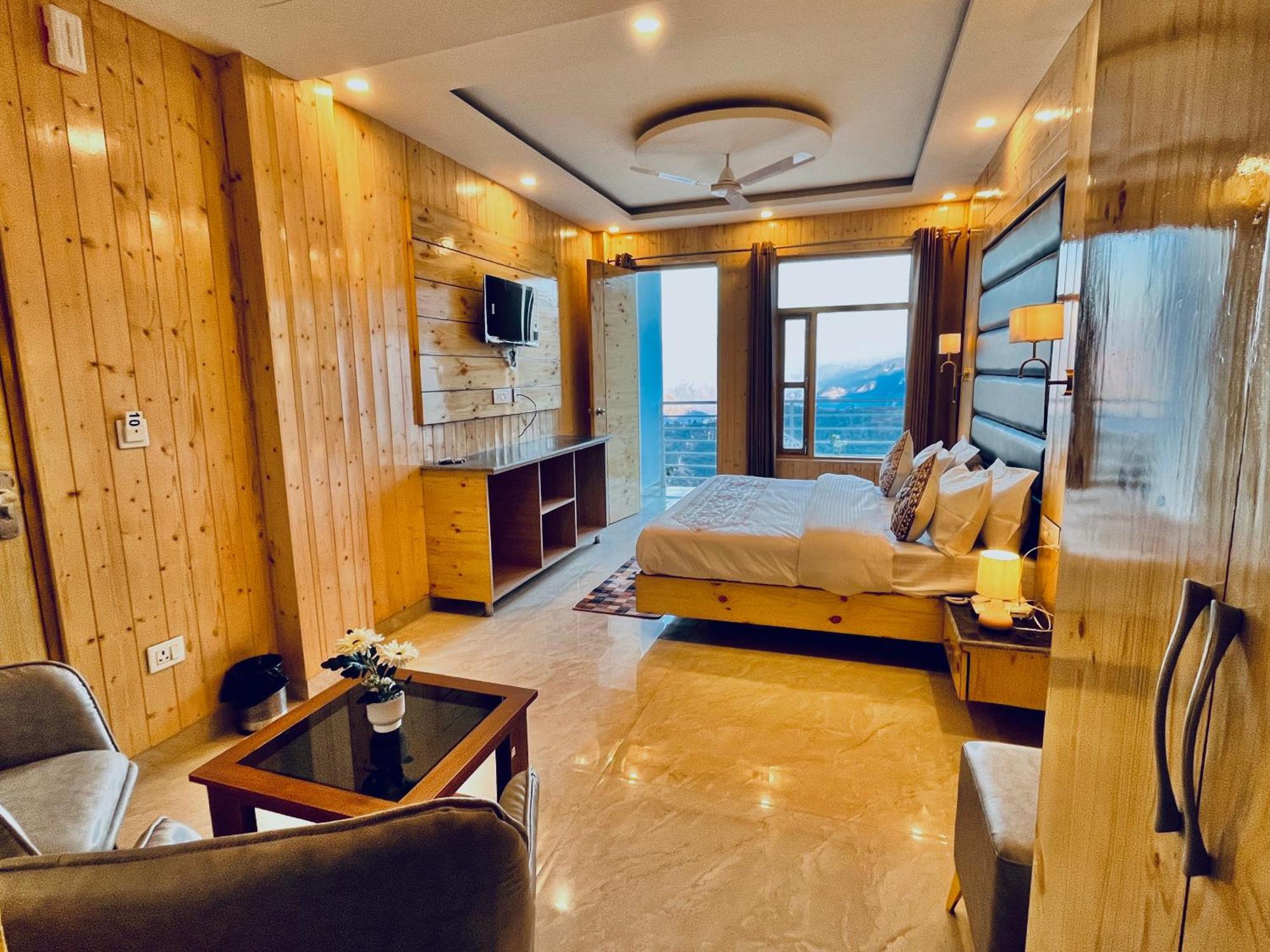 Hotel Hill View, Mussoorie - Near Jw Marriott Mussoorie, M 77377-32479 Luaran gambar
