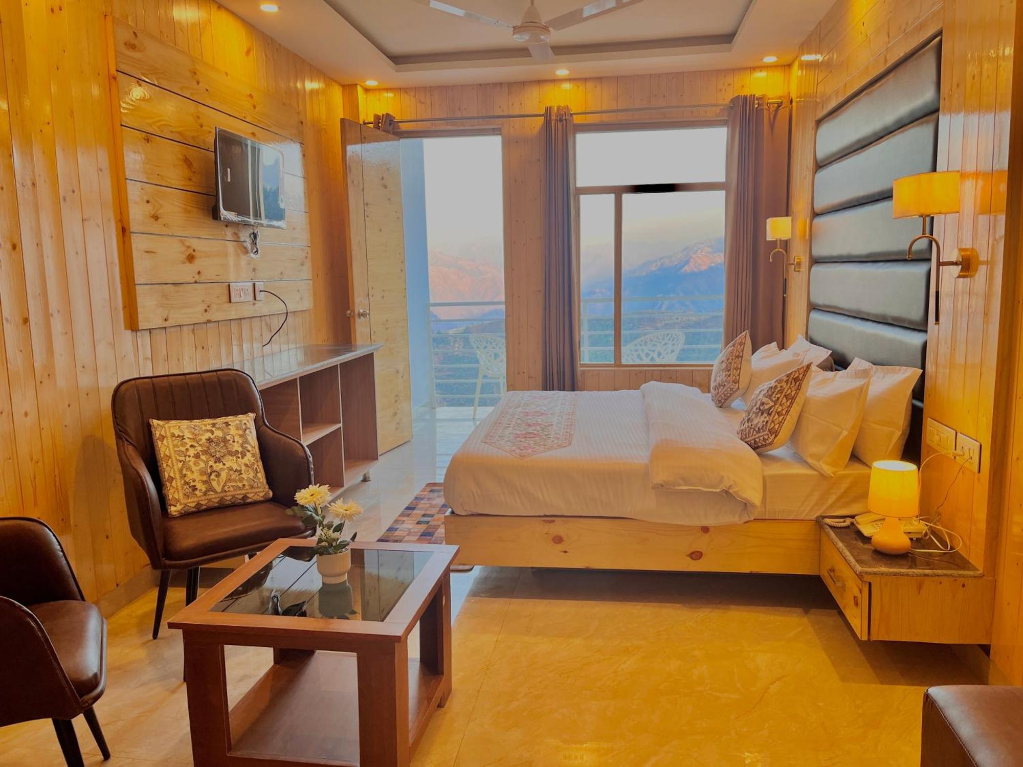 Hotel Hill View, Mussoorie - Near Jw Marriott Mussoorie, M 77377-32479 Luaran gambar
