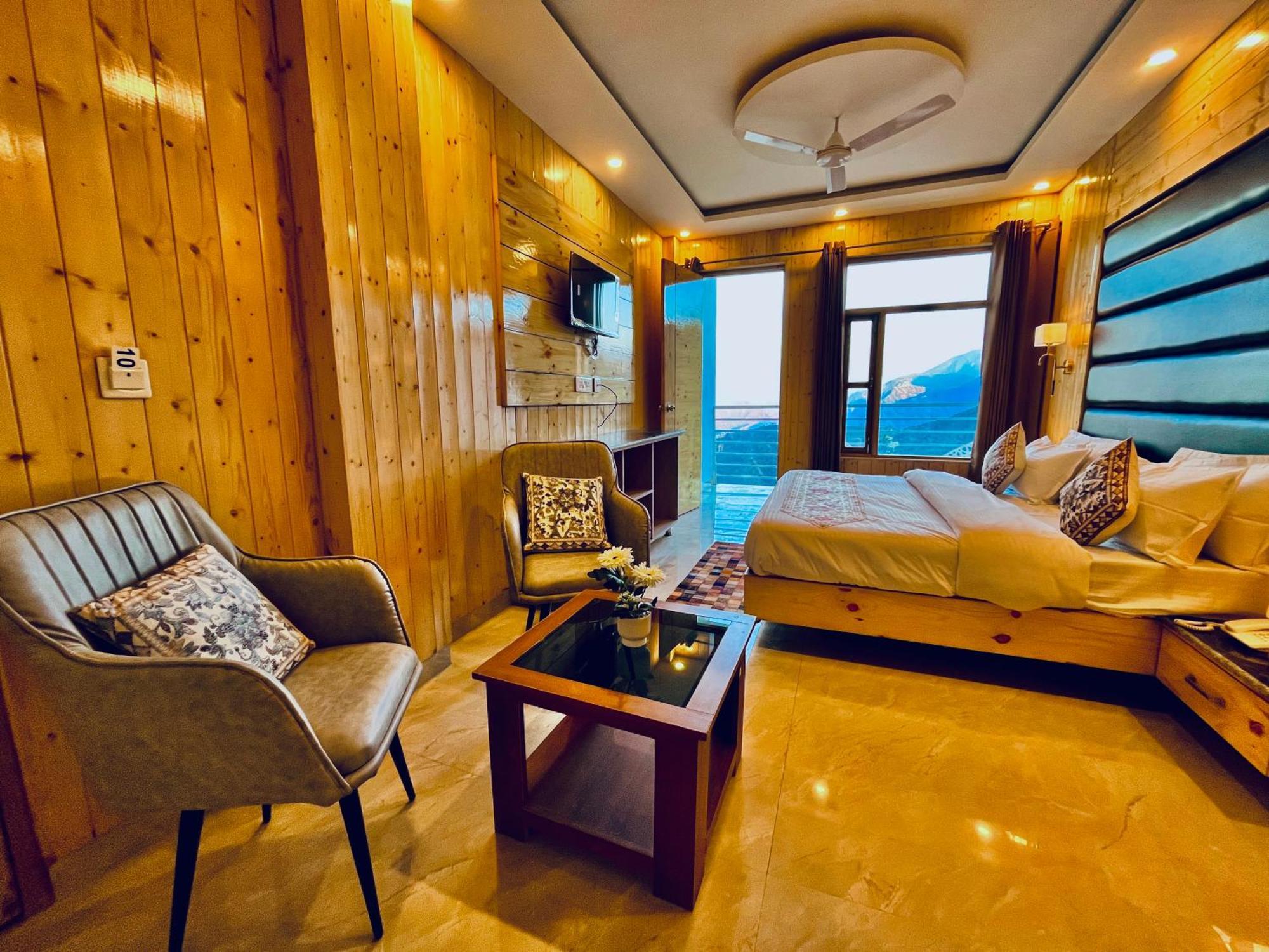 Hotel Hill View, Mussoorie - Near Jw Marriott Mussoorie, M 77377-32479 Luaran gambar